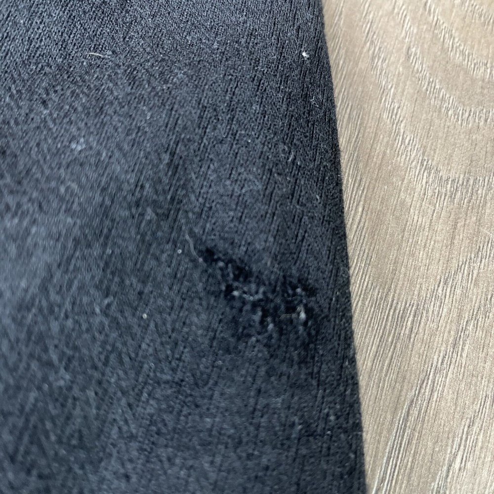 Escada Sport Blazer Womans Size 10/40 Black Virgin Wool 2-Button Velvet Collar - Picture 16 of 16